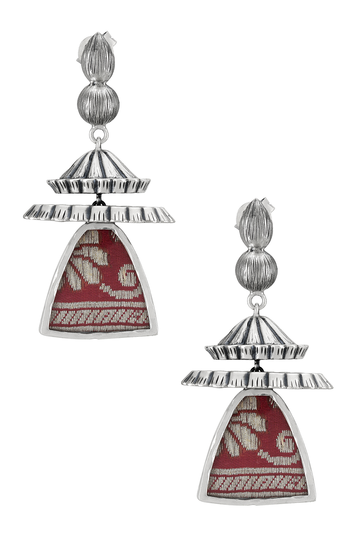 Silver Ahiliya Earrings