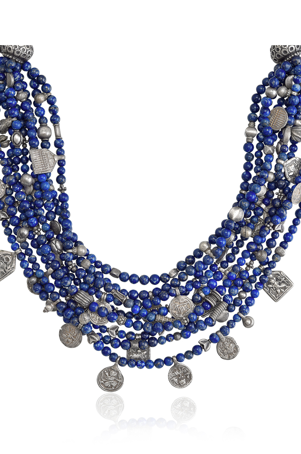 Silver Multilayered Necklace